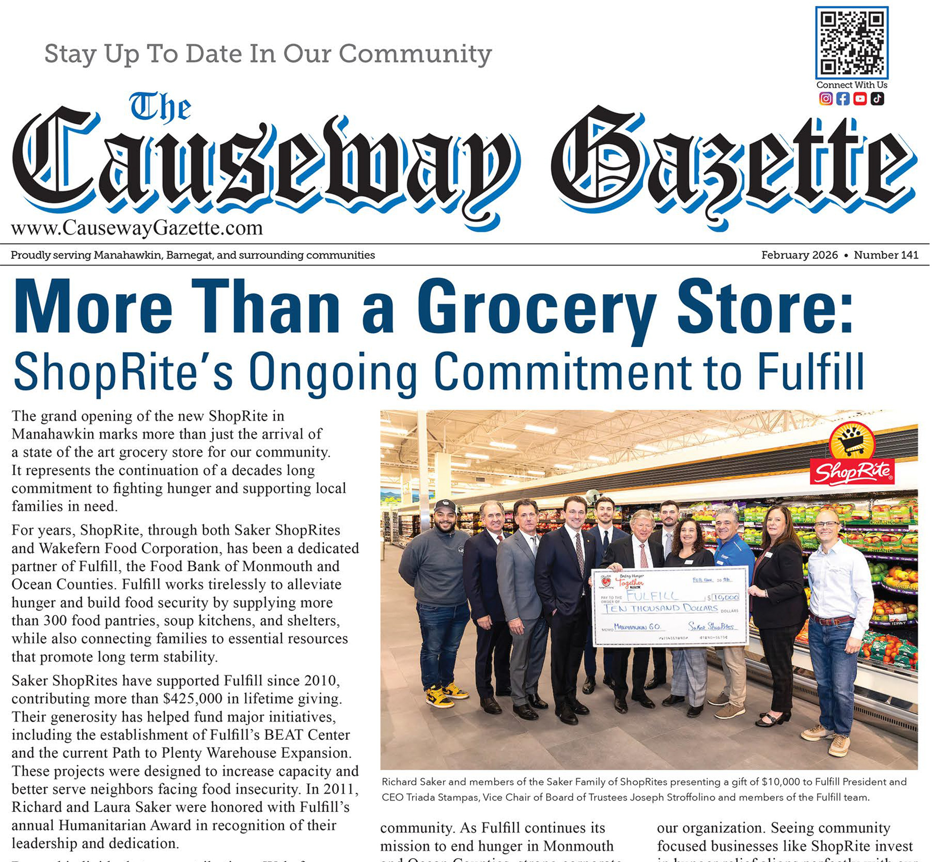 More Than a Grocery Store: ShopRite’s Ongoing Commitment to Fulfill