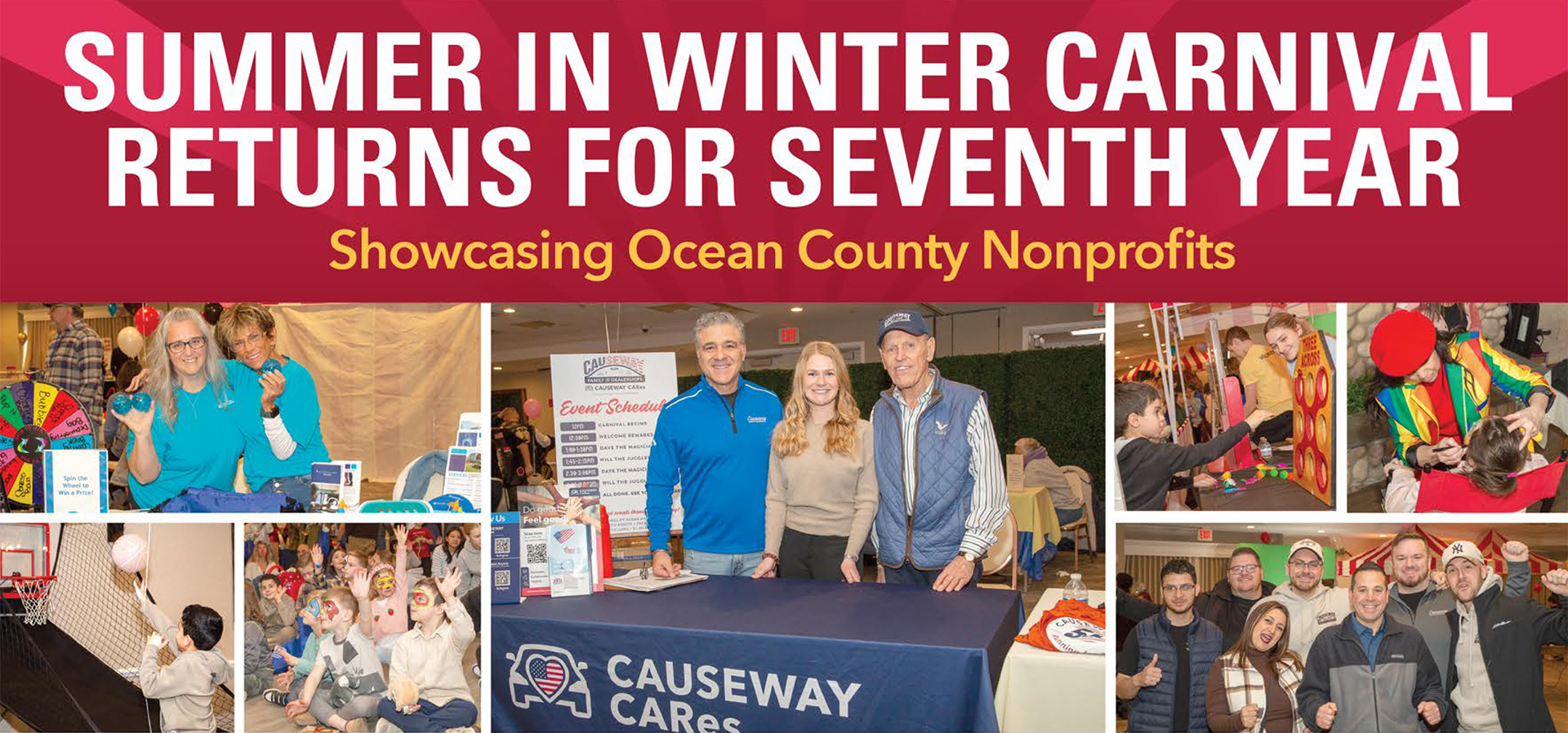 Causeway CARes Summer in Winter Carnival Returns for Seventh Year, Showcasing Ocean County Nonprofits